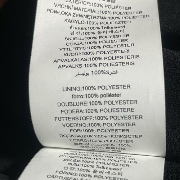 MICHAEL KORS Pleated, Off-The-Shoulder Dress, Animal Print, Tie Belt, Size 2X - Picture 6 of 11